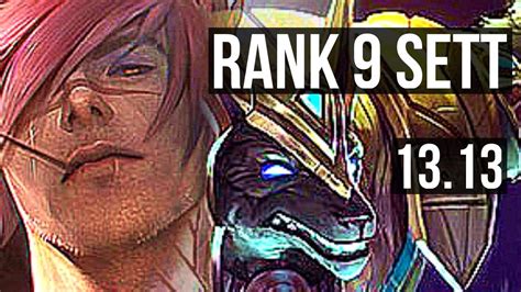 Sett Vs Nasus Top 1 3m Mastery 4 1 3 Rank 9 Sett 300 Games Tr