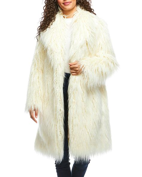 Fabulous Furs Daydreamer Tibetan Lamb Faux Fur Coat Inclusive Sizing Editorialist