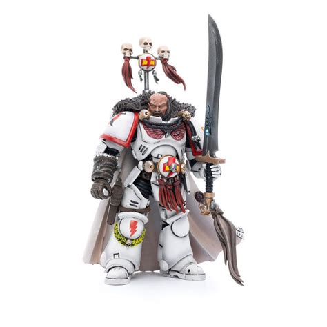 Warhammer 40k Akční Figure 1 18 White Scars Captain Kor sarro Khan 12