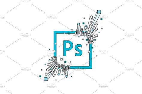 Photoshop editing tool icon flat | Illustrations ~ Creative Market