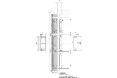 KUBICA 6300 CR.SAT петля скрытая универсальная асимметричная, цвет МАТ ...