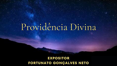 Estudo do Evangelho Providência Divina YouTube