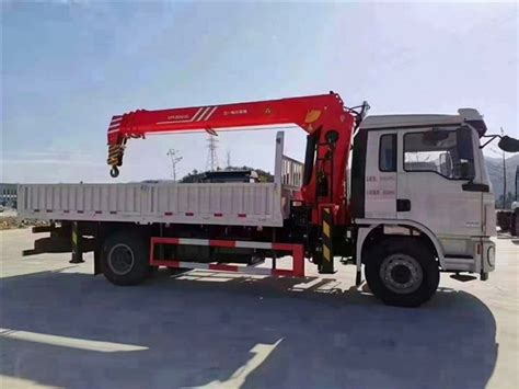 Cina Kualitas Tinggi Telescopic Boom Lifting Truck Mounted Crane Ton