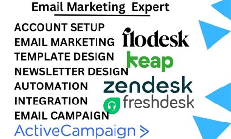 Setup Flodesk Activecampaign Zendesk Keap Sendinblue Newsletter Email