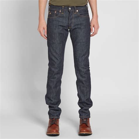 Rrl Slim Fit Selvedge Jean Rigid End Ca