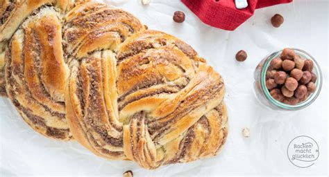 Nusszopf Backen macht glücklich