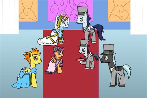 Rainbow Dash X Soarin' Wedding - Request by platinumdrop on DeviantArt