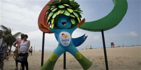 Tom La Mascotte Des Jeux Paralympiques De Rio Le Septembre