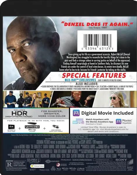 The Equalizer 3 Is Releasing On Blu Ray 4k Blu Ray Steelbook And Digital 4k Uhd [updated] Hd Report