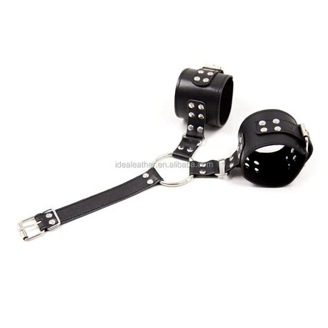 Restraint Slave Back Handcuffs Sm Adult Bdsm Toys Sm Sex Toys Bondage Leather Male Bdsm Japanese