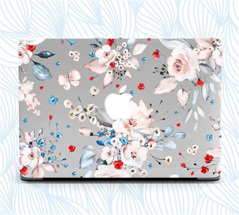 Floral macbook case for macbook air 13 pro 13 retina 13 | Etsy