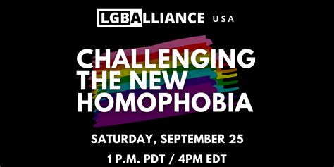 Lgb Alliance Usa Leading The Fight For Same Sex Rights