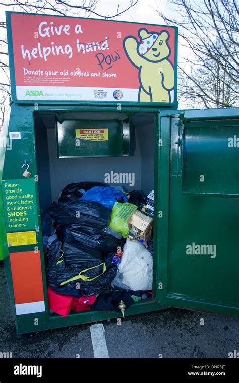 Charity Collection Bins Stock Photos & Charity Collection Bins Stock Images - Alamy