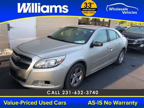 Pre Owned 2013 Chevrolet Malibu Ls 4d Sedan In Traverse City 231161b Williams Chevrolet Inc