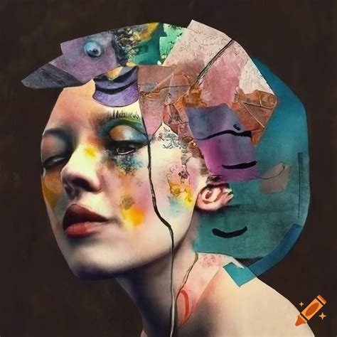 Hannah Hoch Collage Of Photorealistic Images Of Women With Intriguing