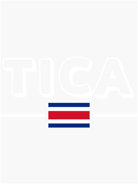 Tica Costa Rican Girl Sticker For Sale By CamrinDupler8 Redbubble