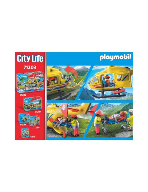 Playmobil 71244 Equipe de secouristes Ville Métiers City Life