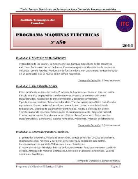 PDF Programa De Maquinas Electricas DOKUMEN TIPS