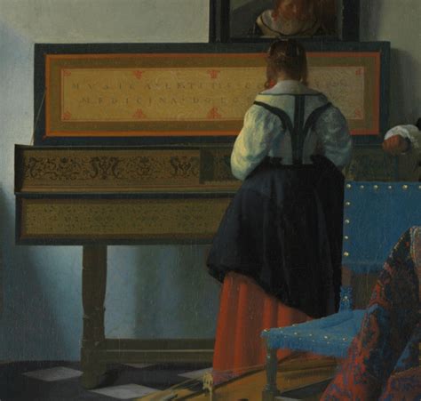 Musical Instruments In Vermeer S Paintings The Virginals