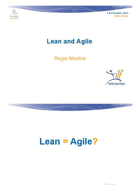 Lean And Agile Pdf Agile Software Development Cognition