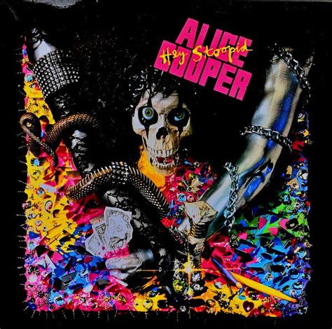 Alice Cooper Hey Stoopid 1991 Plak Sifir