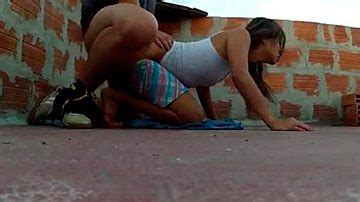 Cute Rooftop Sex Porn