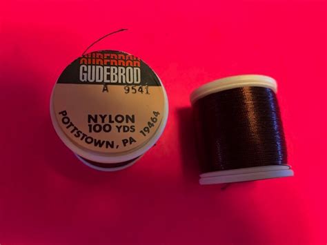 Gudebrod Ht Metallic Rod Wrapping Thread Color No 9541 Bronze 100 Yds