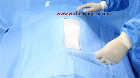 Angiography Safety Non Woven Medical Incision Disposable Surgical