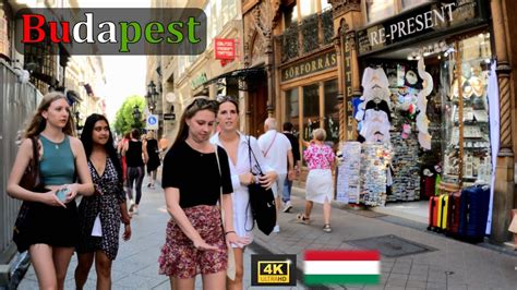 🇭🇺 Budapest City Walking Tour Hungary 4k Youtube