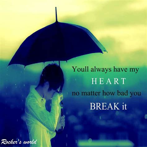 Famous Quotes : Broken heart quotes