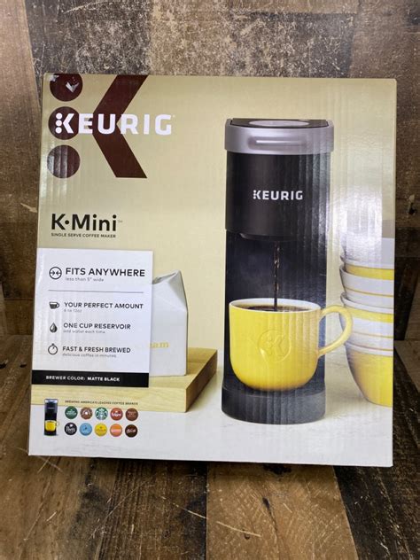 KEURIG K-MINI SINGLE SERVE COFFEE MAKER Brand New | Buya