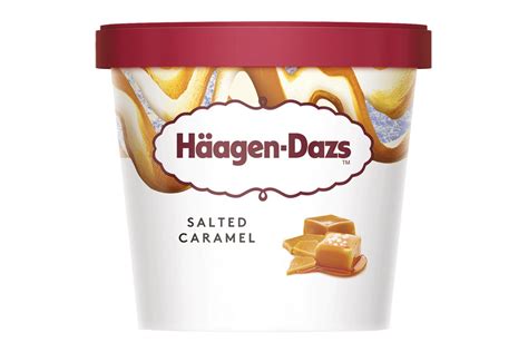 Haagen Dazs 95ml Salted Caramel 1x24 On The Rocks