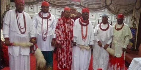 Ovie Of Uvwie Kingdom Emerges Urhobo Traditional Rulers Chair In Delta