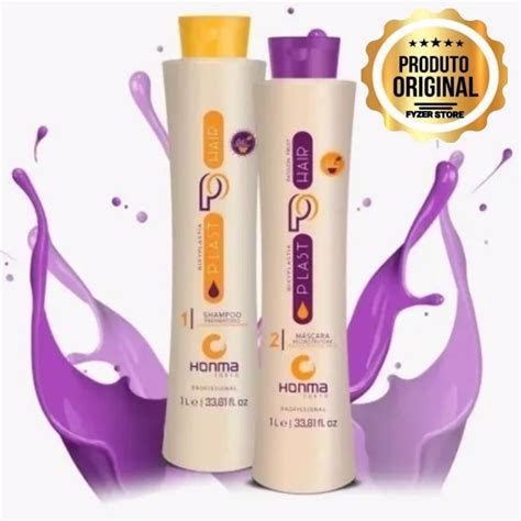 Kit Progressiva Honma Tokyo Bixyplastia Passion Fruit Plast Hair