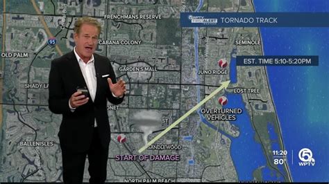 Steve Weagle Explains Path Intensity Of EF1 Tornado In Palm Beach