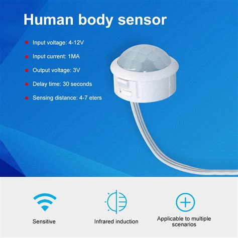 Automatic Sensor Light Switch Led Pir Infrared Motion Sensor Detection