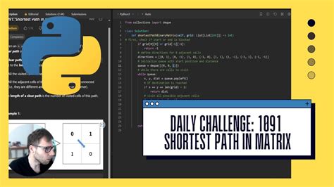 Conquer Python Bfs Mastery Through Leetcode Challenge Shortest