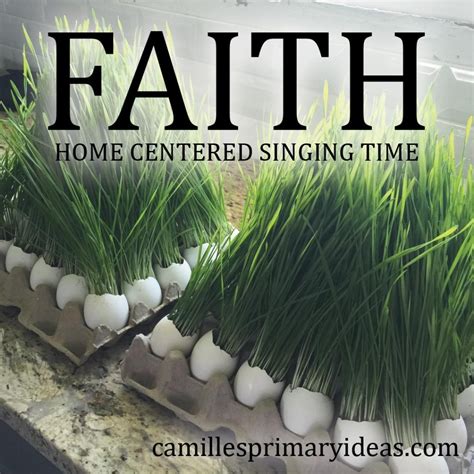 Faith Home Centered Singing Time Camille S Primary Ideas