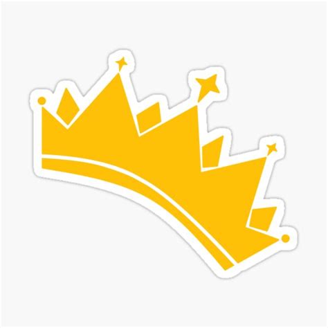 "king crown" Sticker for Sale by Laminebe | Redbubble