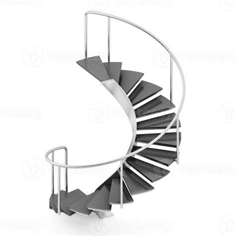 Isometric Stairs 3d Isolated 13857981 Png