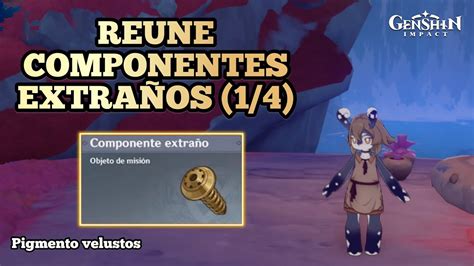 REUNE COMPONENTES EXTRAÑOS 1 4 Pigmento Velustos Puzzle YouTube