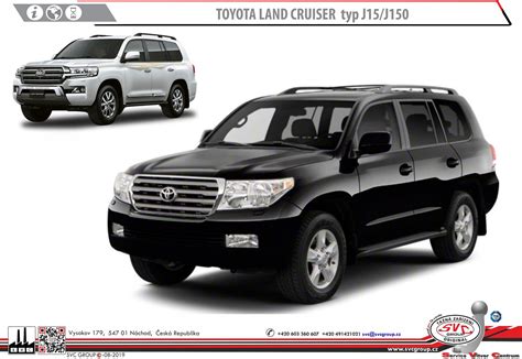 Tažné zařízení Toyota Land Cruiser 5 dvéřový J15 J150 8 2009 2019