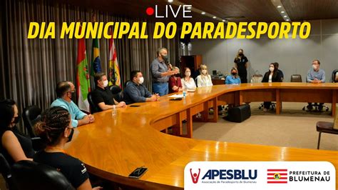 Live Dia Municipal Do Paradesporto YouTube