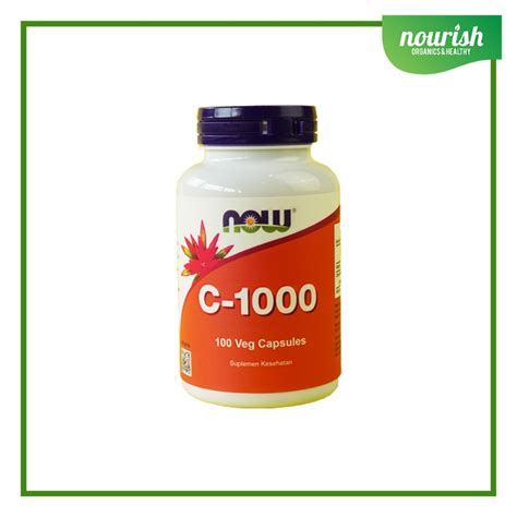 Jual NOW Foods Vitamin C 1000 100 Veg Capsules Shopee Indonesia