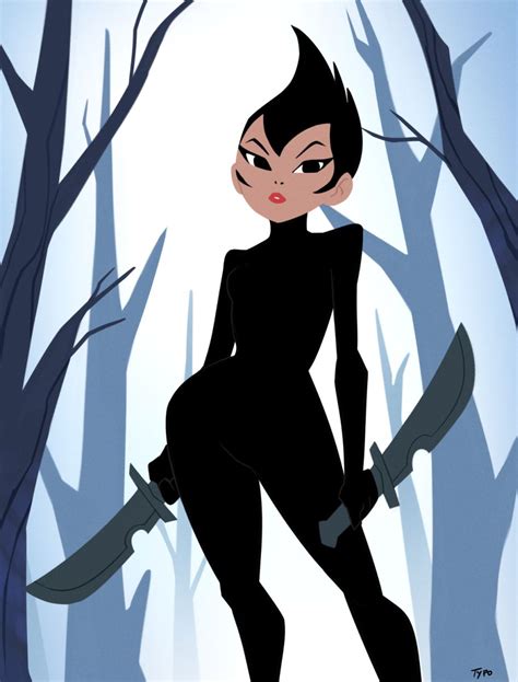 Requiemdusk Ashi Doing Some Work Ashi Samurai Jack Samurai Jack Character Design Inspiration