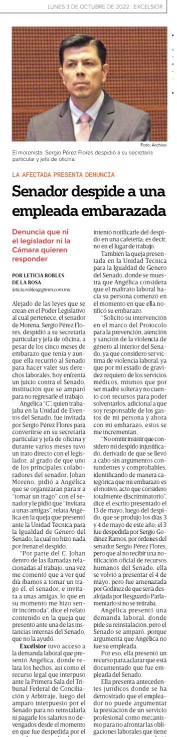 Leti Roblesdelarosa On Twitter Extra Extra El Senador Sergio