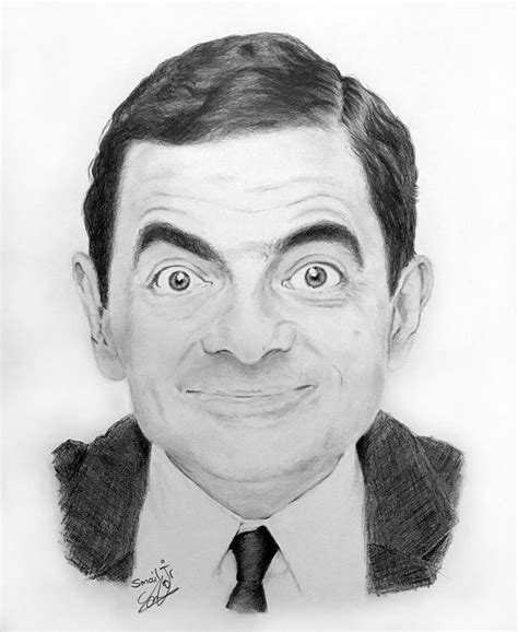 Mr Bean - Rowan Atkinson - Drawing