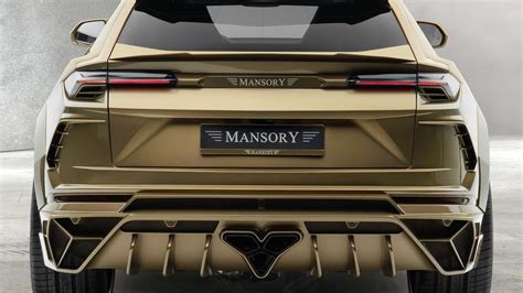 Gold Lamborghini Urus By Mansory Will Haunt Your Dreams