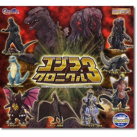 Bandai Hg Godzilla Chronicle Gashapon Mao Characters Set Shopee