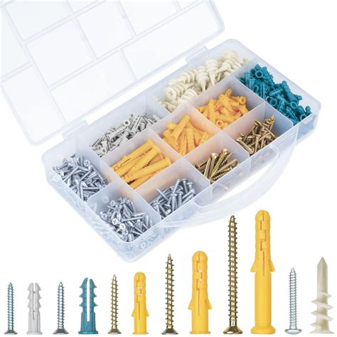 Buy Kurui Pcs Drywall Anchors And Screws Assortment Kit Plastic